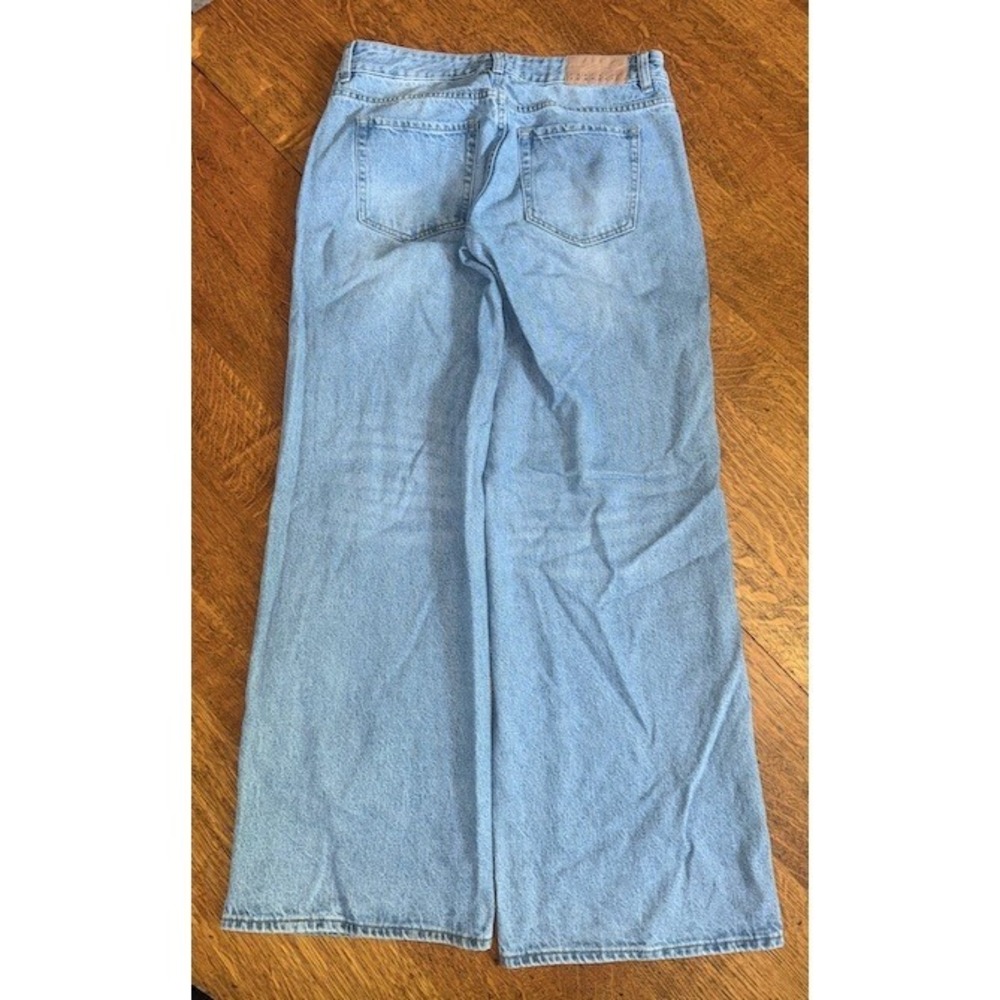 PacSun Womens Light Wash High Rise Wide Leg Relaxed Denim Jeans Size 26 - Picture 4 of 6